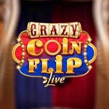 Crazy Coin Flip game by Evolution – logo hosted on N1