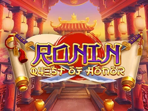 Ronin – Quest of Honor slot logo by Jili Games at N1