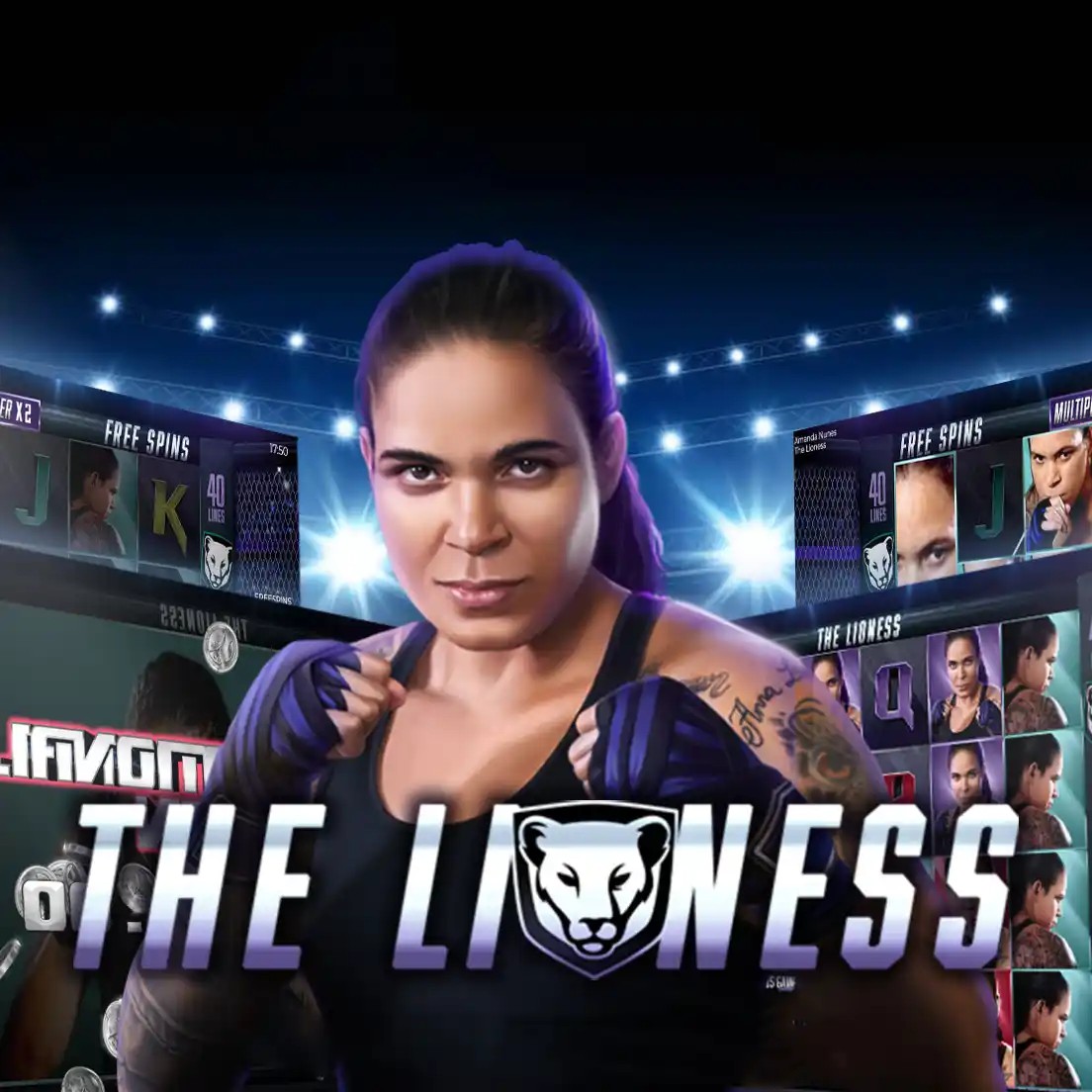 The Lioness slot icon by MGA Games, available at N1